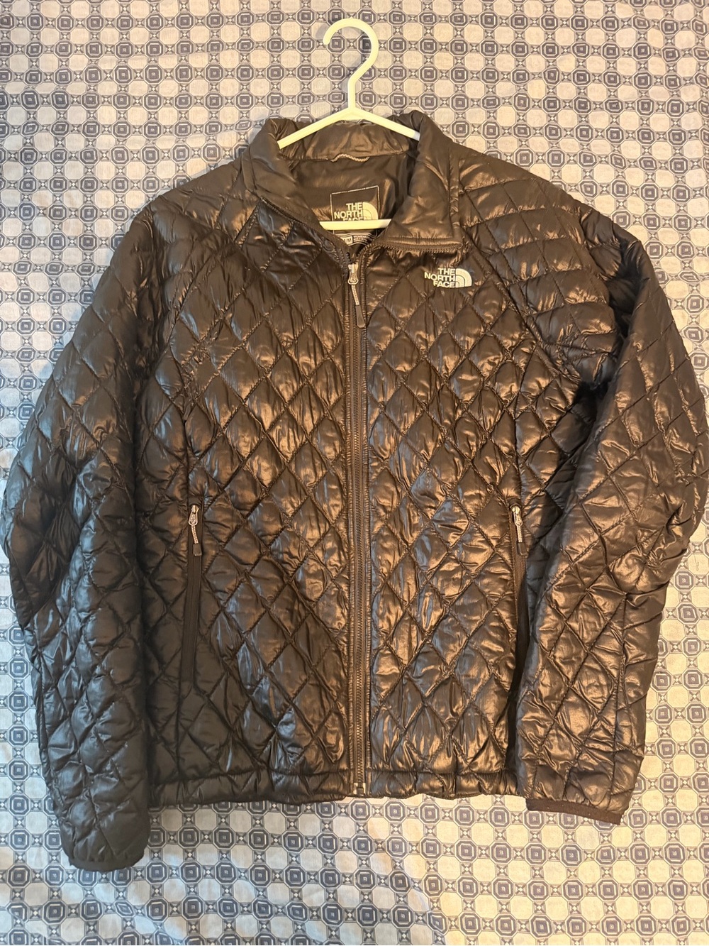 The North Face Thermoball Women's Quilted Diamond Puffer Jacket - Black
